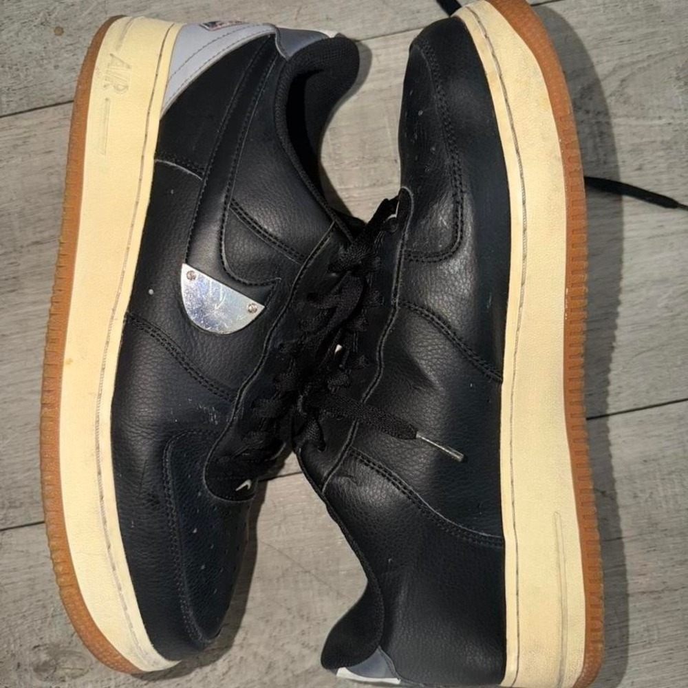 NBA Nike Air Force 1 black trainers men size 11.5